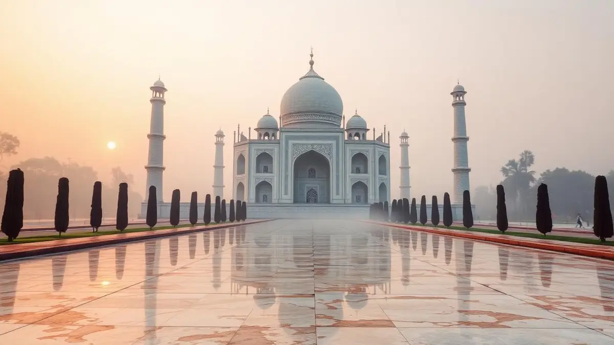Best Time to Visit the Taj Mahal (Local Driver's Guide) — TaxiInAgra travel guide